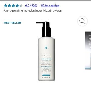 SkinCeuticals Gentle Cleanser with Black Cap